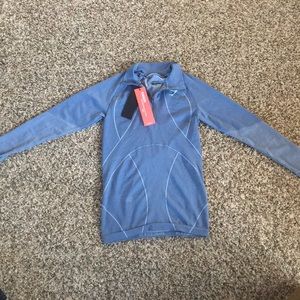Slate Blue Gym Shark ZIP Up